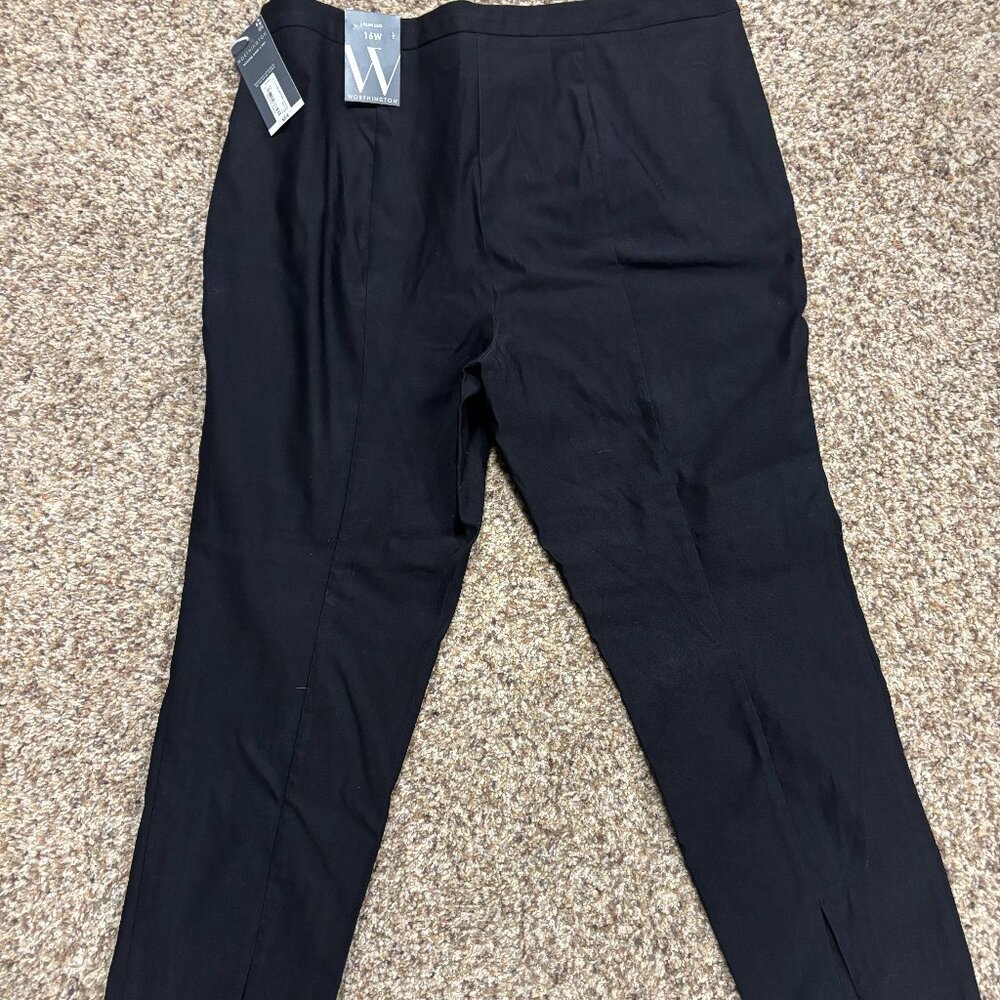 Worthington Slim Leg Dress Slacks - NWT - Women's Size 16W - 2163 - Picture 4 of 4